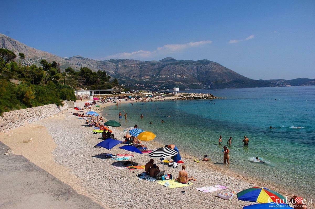 Pension Maestral Mlini Bagian luar foto